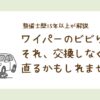 ワイパーのビビり音は交換しなくても直る可能性があることを解説したアイキャッチ画像